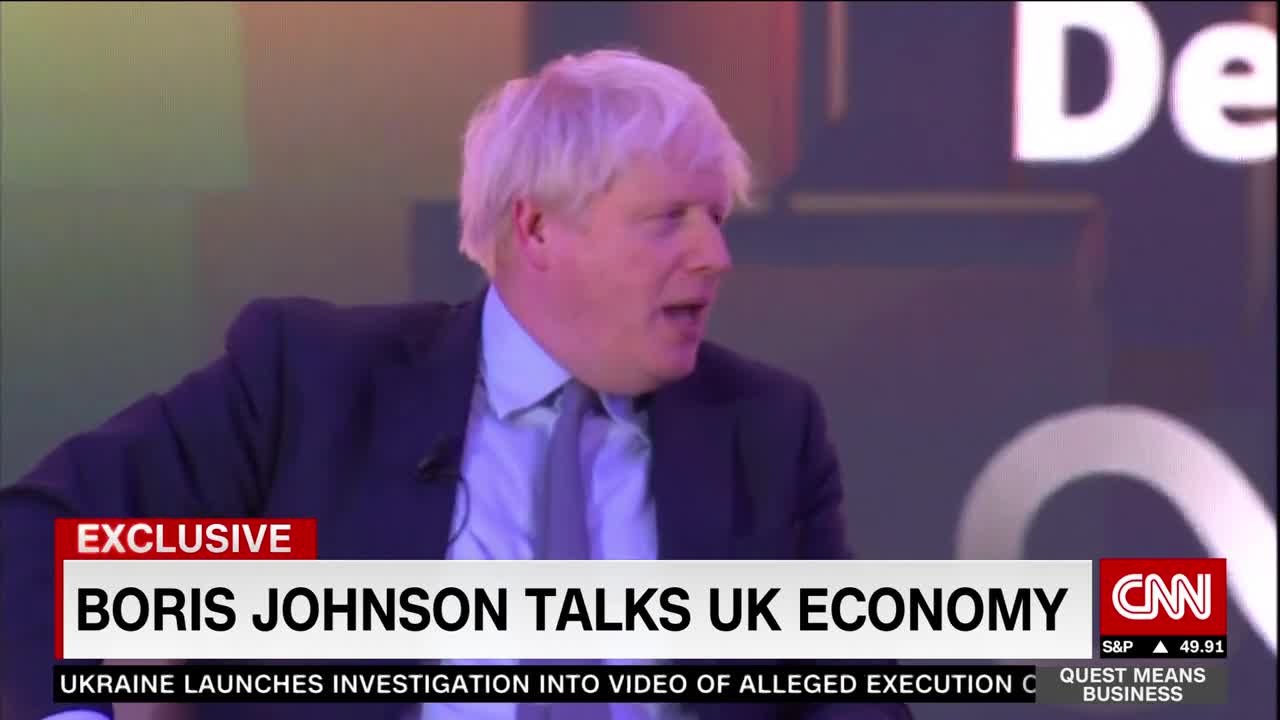 Boris Johnson talks about his chances of becoming prime minister again