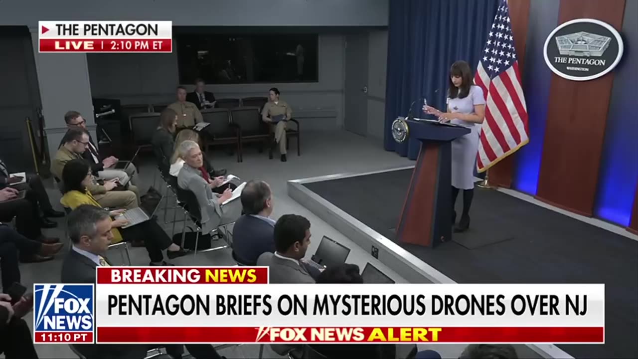 Media Confronts Pentagon On Drone Mystery