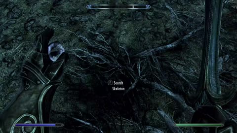 The Elder Scrolls V: Skyrim- floating axe.