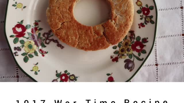 1917 War-Time Recipe: Barley Donuts