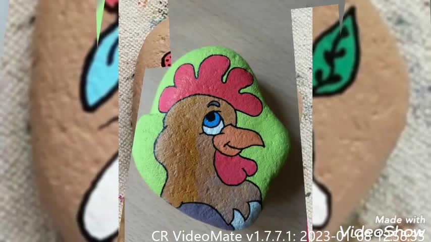 super adorable and attractive stone rock painting ideas