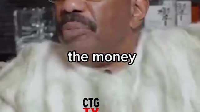 STEVE HARVEY GIVES WISE MONEY MANAGEMENT ADVICE