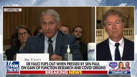 Sen. Rand Paul Announces Criminal Referral for Dr. Anthony Fauci