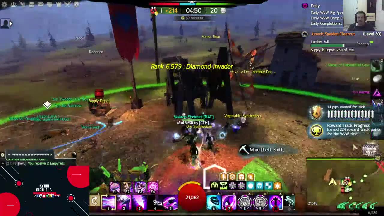 GW2 -FARMING ,SPVP ,and WvW Multiclass !!!!!