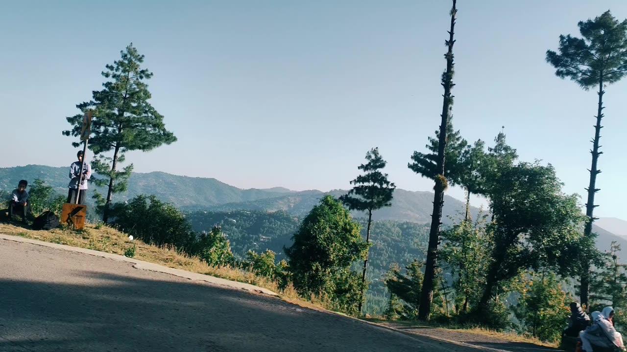 Bike ride to Banjosa Lake AJKashmir