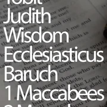 How are Catholic & Protestant Bibles Different?