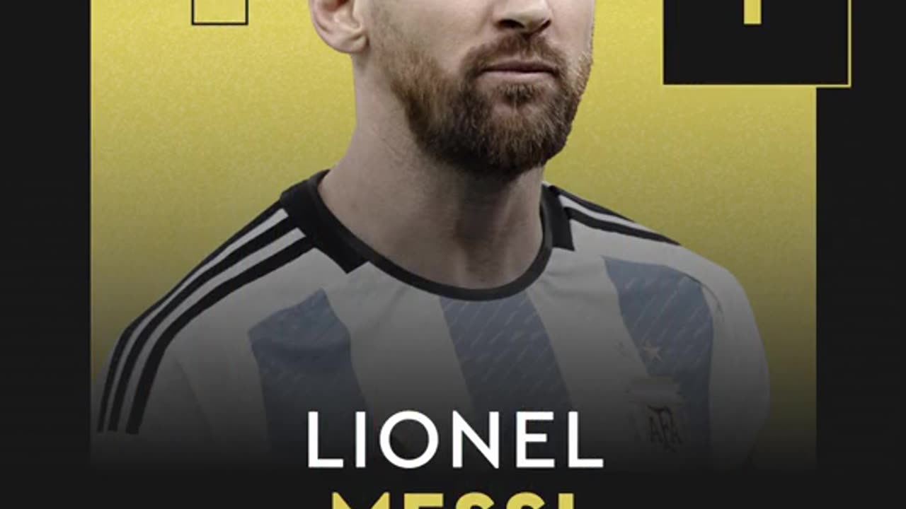 LIONEL MESSI WON THE BALLON D’OR