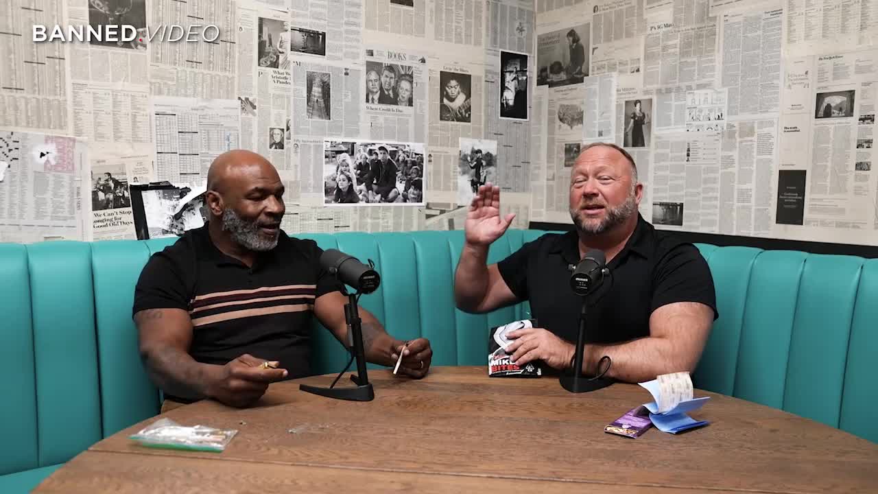 EXCLUSIVE! Watch The Censored Mike Tyson/Alex Jones Podcast In Full