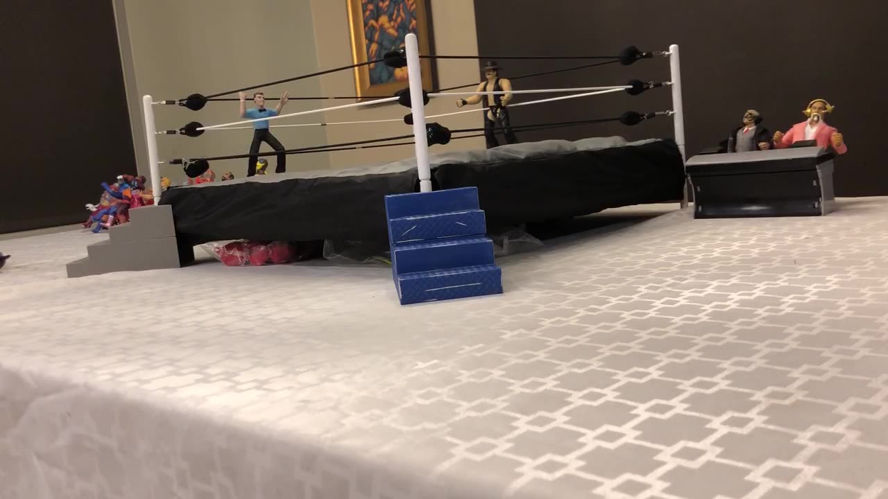 Action figure wrestling blackout episode one for 2023