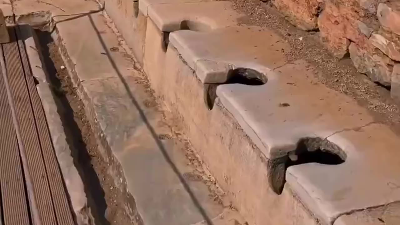 Roman Era Public Toilets