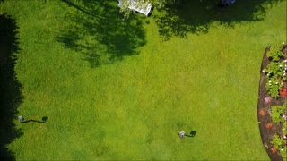 Aerial view of pollution in Santiago, Chile