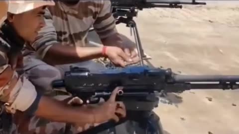 Indian military in action mode