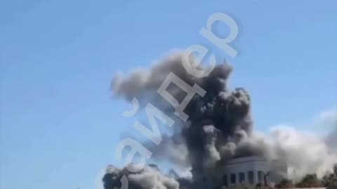 Headquarters of the Black Sea Fleet Hit by Missiles