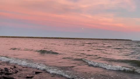 Lake Winnipeg in the fall