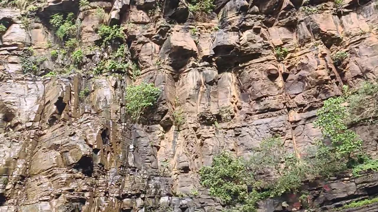 The waterfall is in Sasaram in India