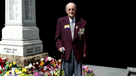 Anzac Day Service Hervey Bay Queensland Australia 2010