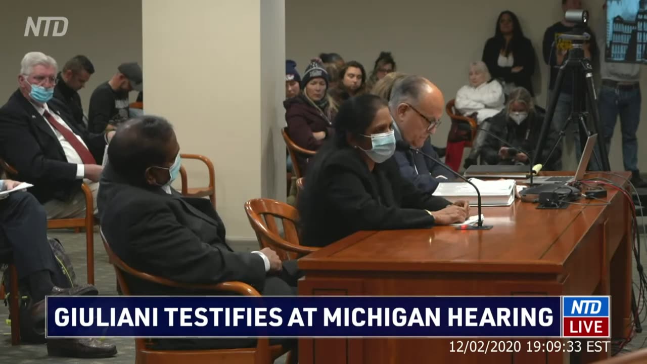 LIVE_ Trump lawyer Giuliani appears in front of Michigan House Oversight Committee (Dec. 2)