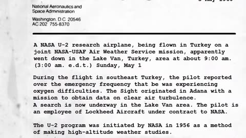 The time USSR shot down a US plane