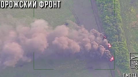 Footage of yesterday's offensive of the Armed Forces of Ukraine