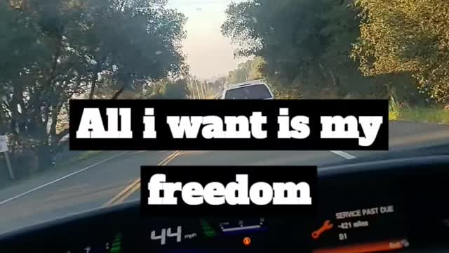 I dont want the vaccine all I want is my freedom