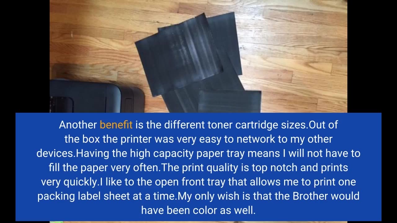 Brother Compact Monochrome Laser #Printer HL-L2350DW -Overview