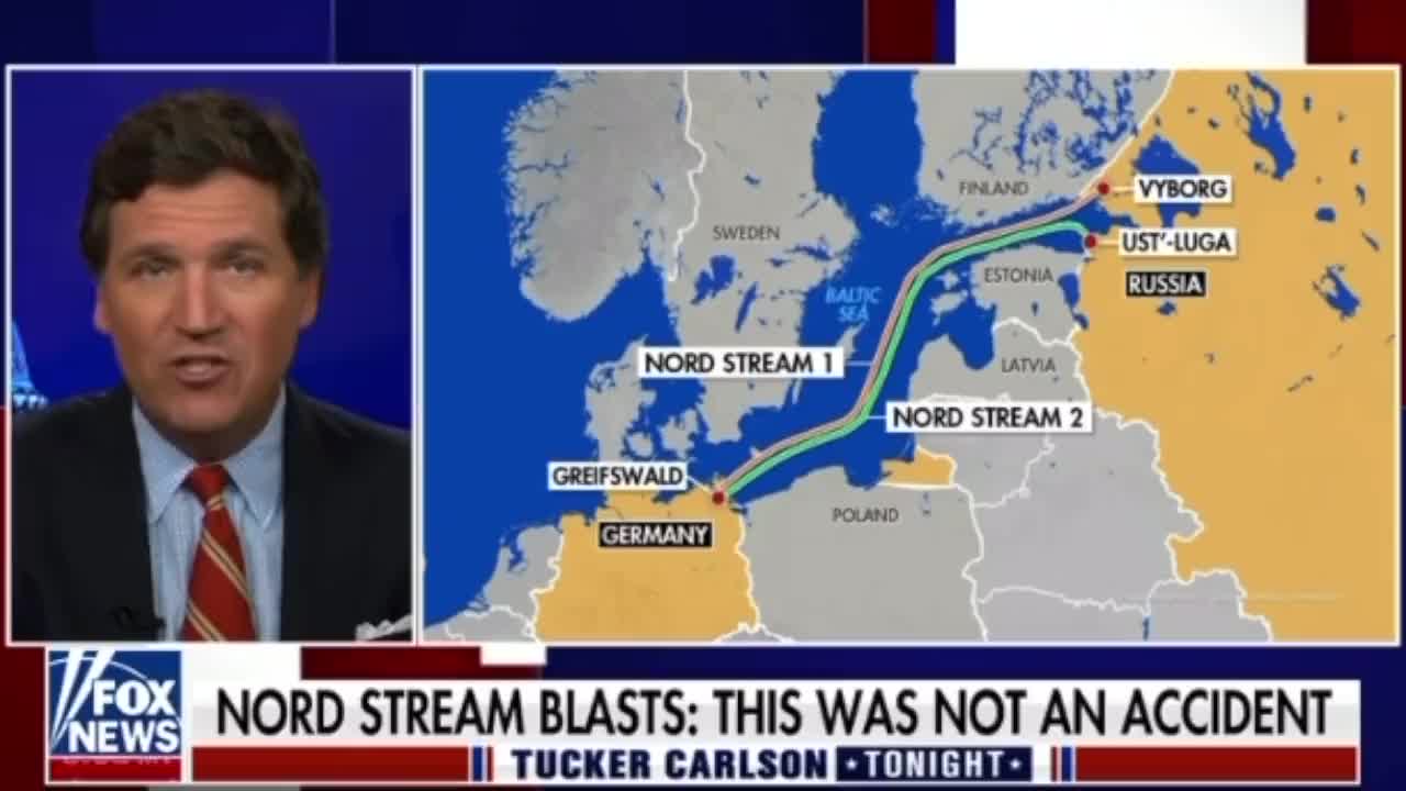 Tucker Carlson- Nordstream2 Sabotage