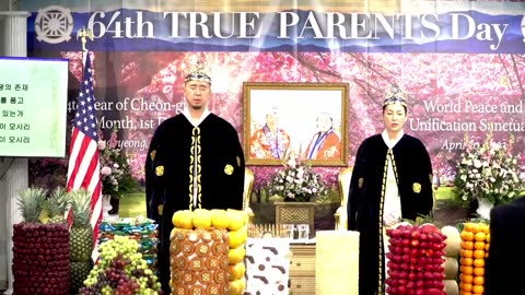 64th TRUE PARENTS Day 第64回真の父母の日 天基14年天暦3月1日 2023年4月20日