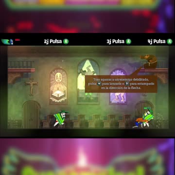 Lucha en la iglesia Parte 1 (Guacamelee! Super Turbo Championship Edition) #guacamelee