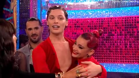 Dianne Buswell gets emotional and calls Bobby Brazier her 'rock'