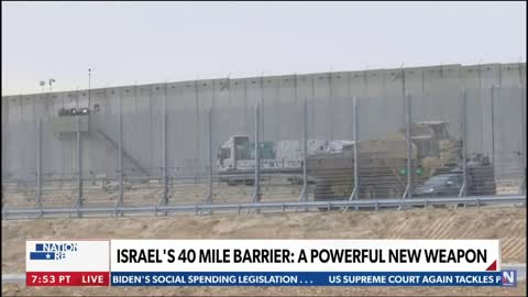 Israel completes their Border Security Wall * 12/08/2021