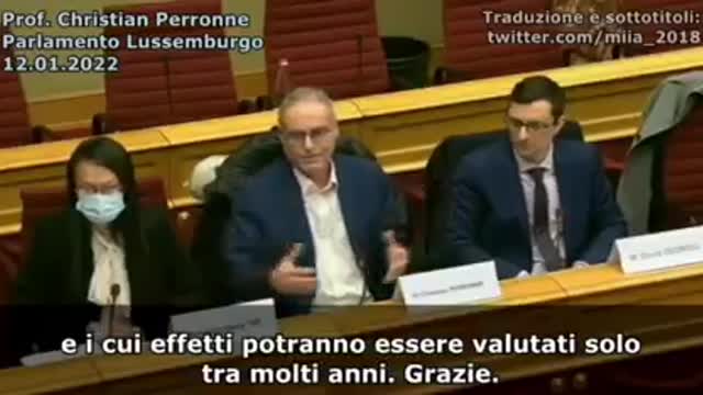 COVID 19 - Parlamento Lussemburgo - 12/01/2022 - PARTE 1