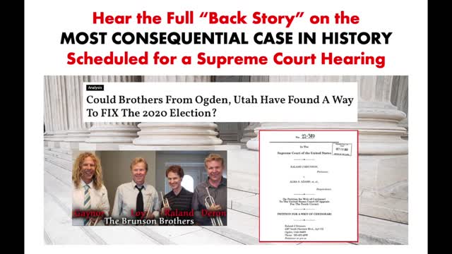 Analysis Of 'The Brunson Case' Scheduled Before SCOTUS