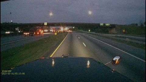 DASH CAM EXCLUSIVE: ENTERING ATLANTA BYPASS WESTBOUND