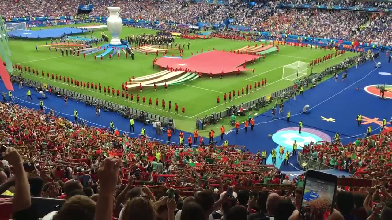 hino nacional portugal x france 2016 euro final