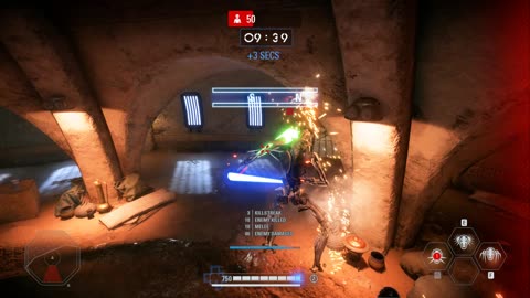 SWBF2: Arcade Onslaught General Grievous Jabba Palace Gameplay