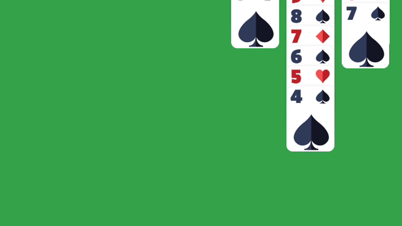 How to play solitaire card game in simpal mode