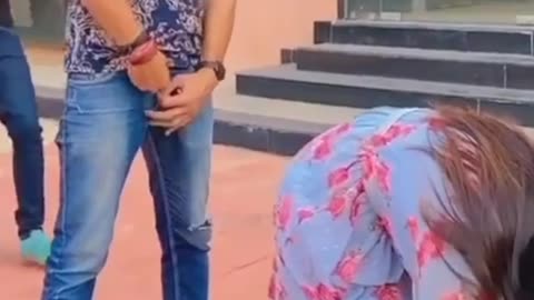 Look what he did to the girl