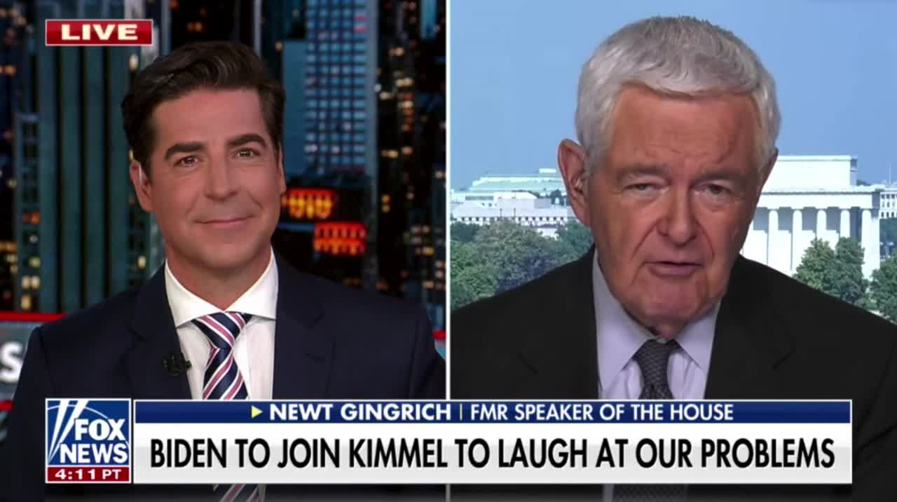 Gingrich HUMILIATES Biden As The "Commander Of Nothing"