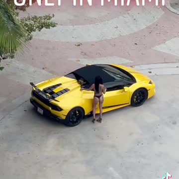 Only Happens in Miami! Lamborghini Photo Shoot!