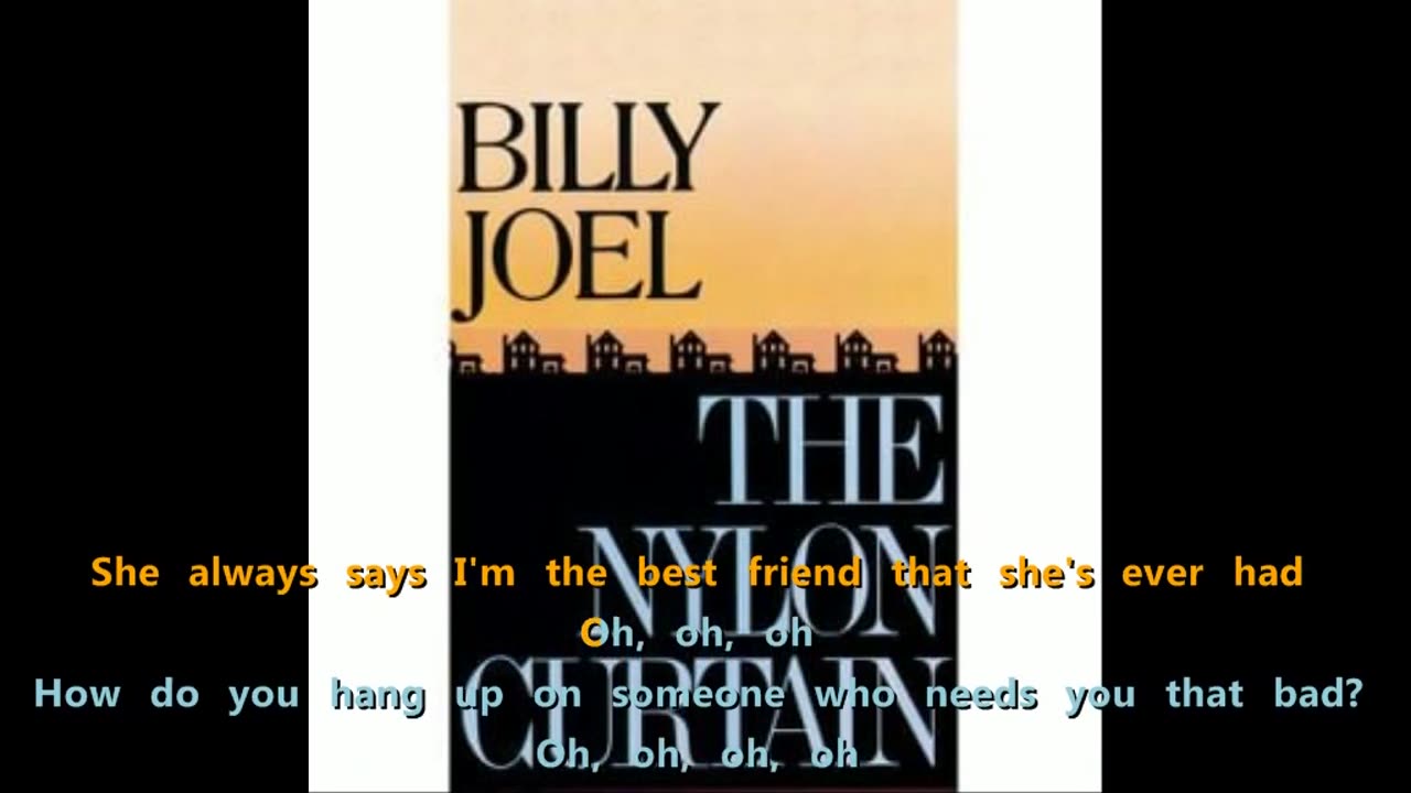 Billy Joel -- Laura [punch the karaoke mic button]