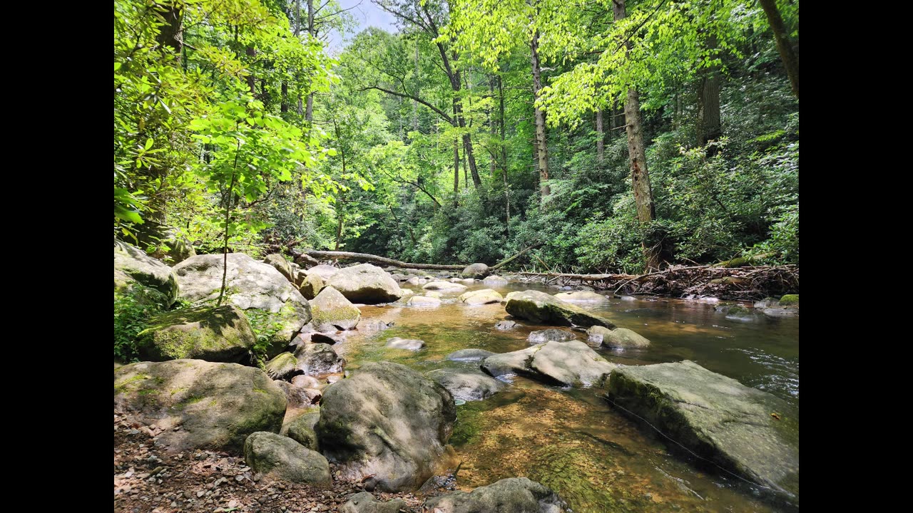 Calming ASMR Soundscape - South Mountain Babbling Brook