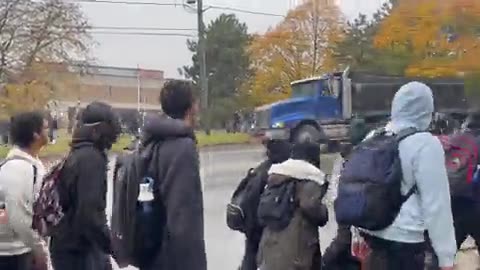 Students in Scarborough, Ontario, have organized an anti-Israel walk-out protest from school