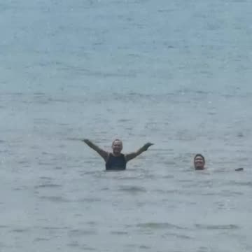 Big shark attacked 🤢 # sacry short can he survived