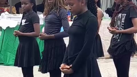 See My Shy Daughter doing choreography