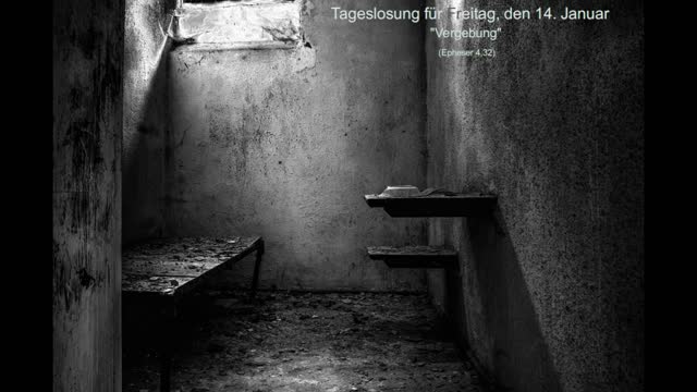 Tageslosung für Freitag, den 14. Januar