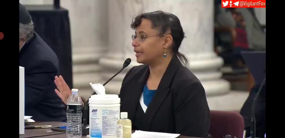 Dr. Christina Parks Before Senator Ron Johnson Asks, "Why are they vaccinating our children?