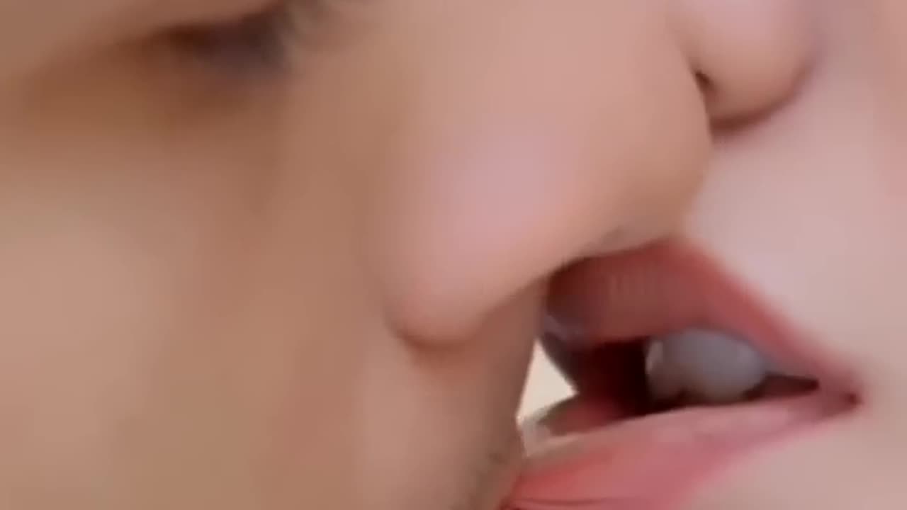 Hot Girl Lip kiss scene