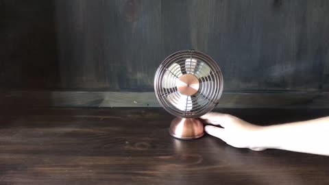 2020 Luckyway 4” retro rechargeable USB fan revisit.