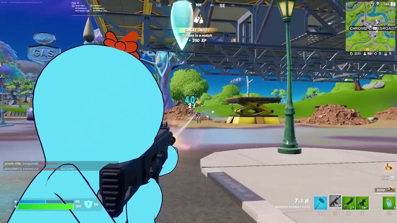 Making Annoying Kid Regret Being Annoying Fortnite Party Royale