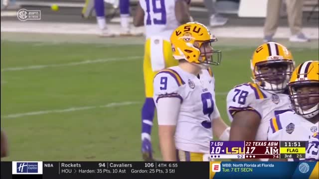11-24-2018 - LSU Tigers at Texas A&M Aggies